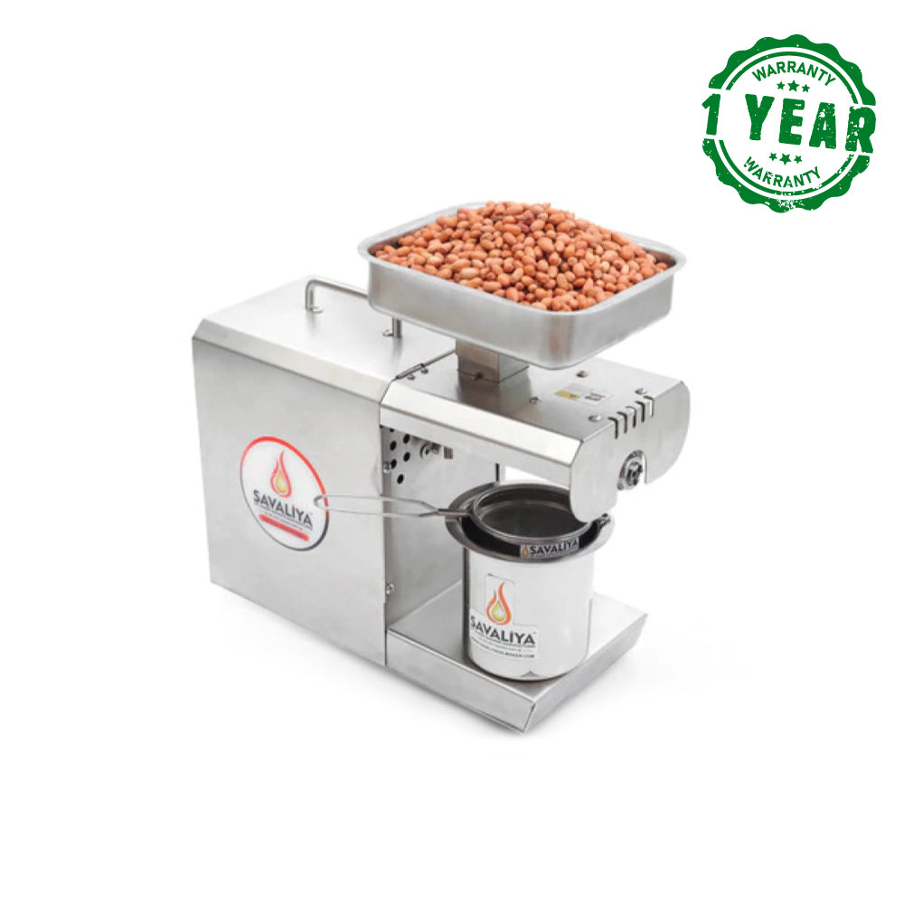 How to use Savaliya Oil Maker Machine SI-702 750W  Mini Stainless Steel Oil  Press Machine 