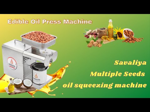 Pure & Fresh Healthy Home Use Edible Oil Press/Maker Machine (Hexa) | SI -  400W